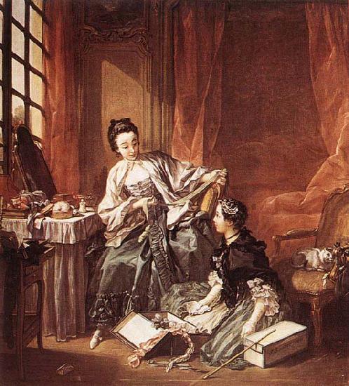 Francois Boucher The Milliner